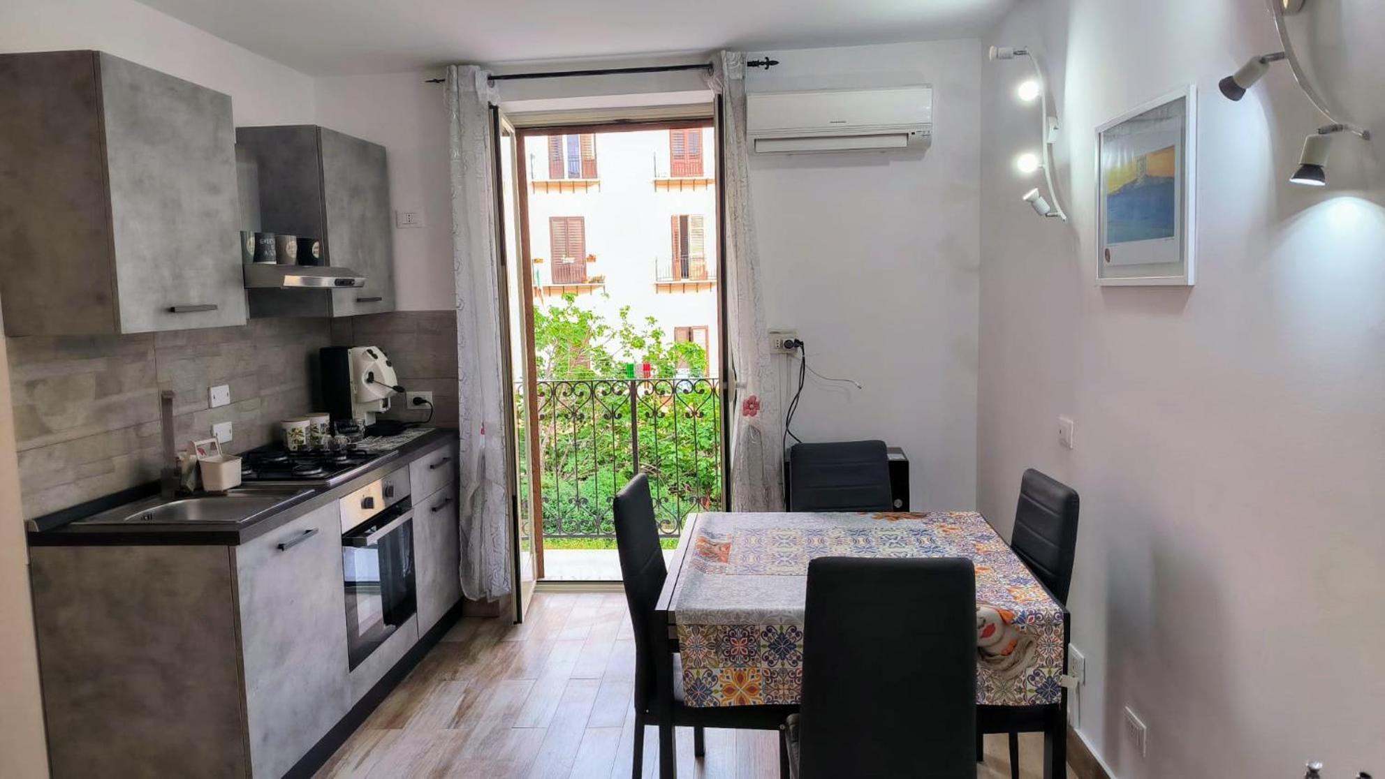 팔레르모 Loft Le Dueffe Al Capo 빌라 외부 사진